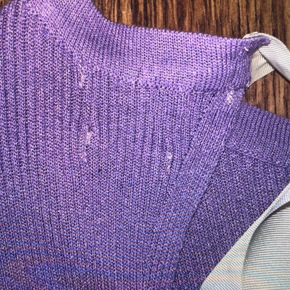 Women's Purple Jumper - Picture 4 of 4